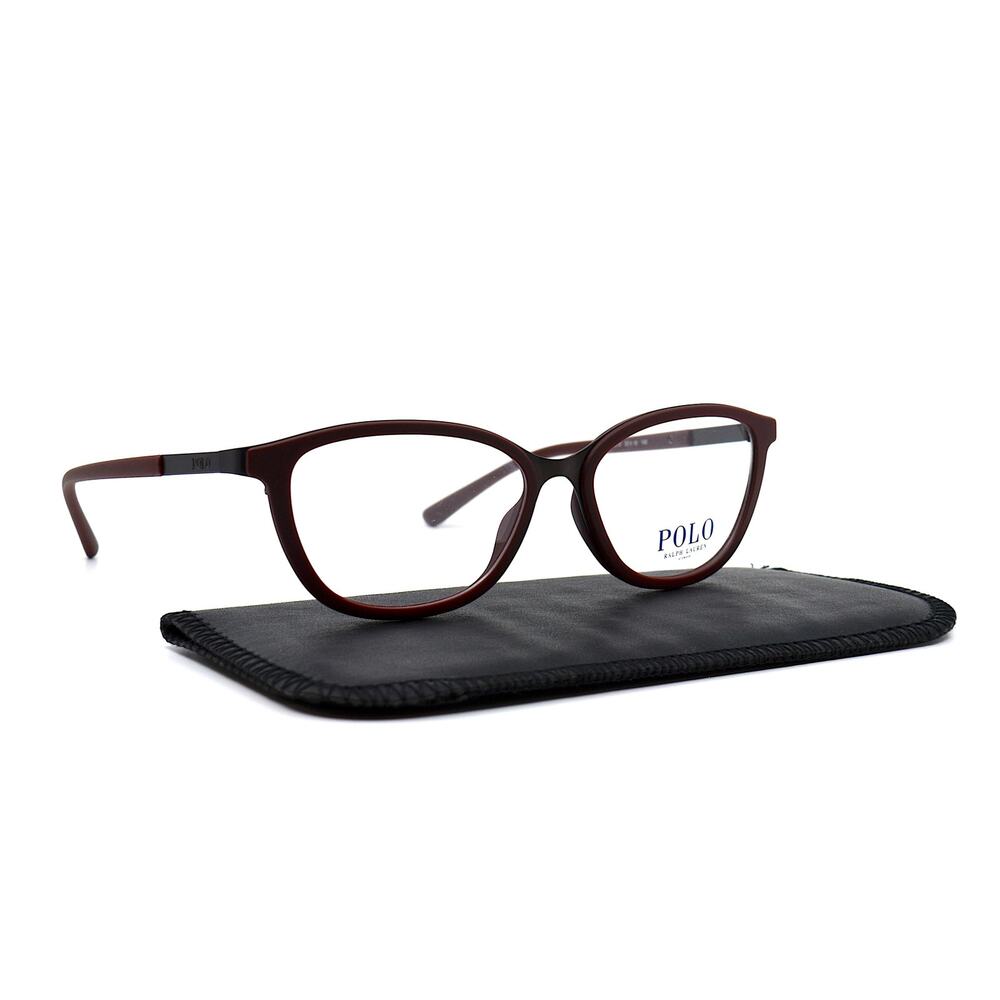 POLO RALPH LAUREN PH1166 9313 BURGUNDY EYEGLASSES FRAME - Picture 8 of 9